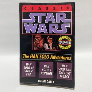 1979 STAR WARS The Hans Solo Adventures Paperback Book Novel Brian Daley